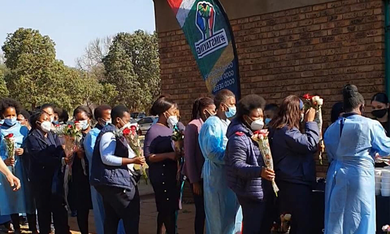 Appreciation Frontline workers, Lenasia Ext 5 Clinic (27/05/2021)