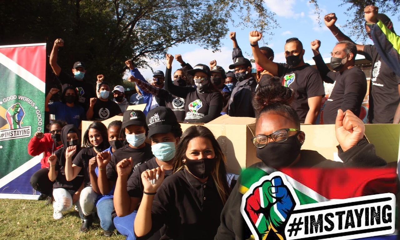 Feeding for 400 at Greyville pools (23/04/2021)