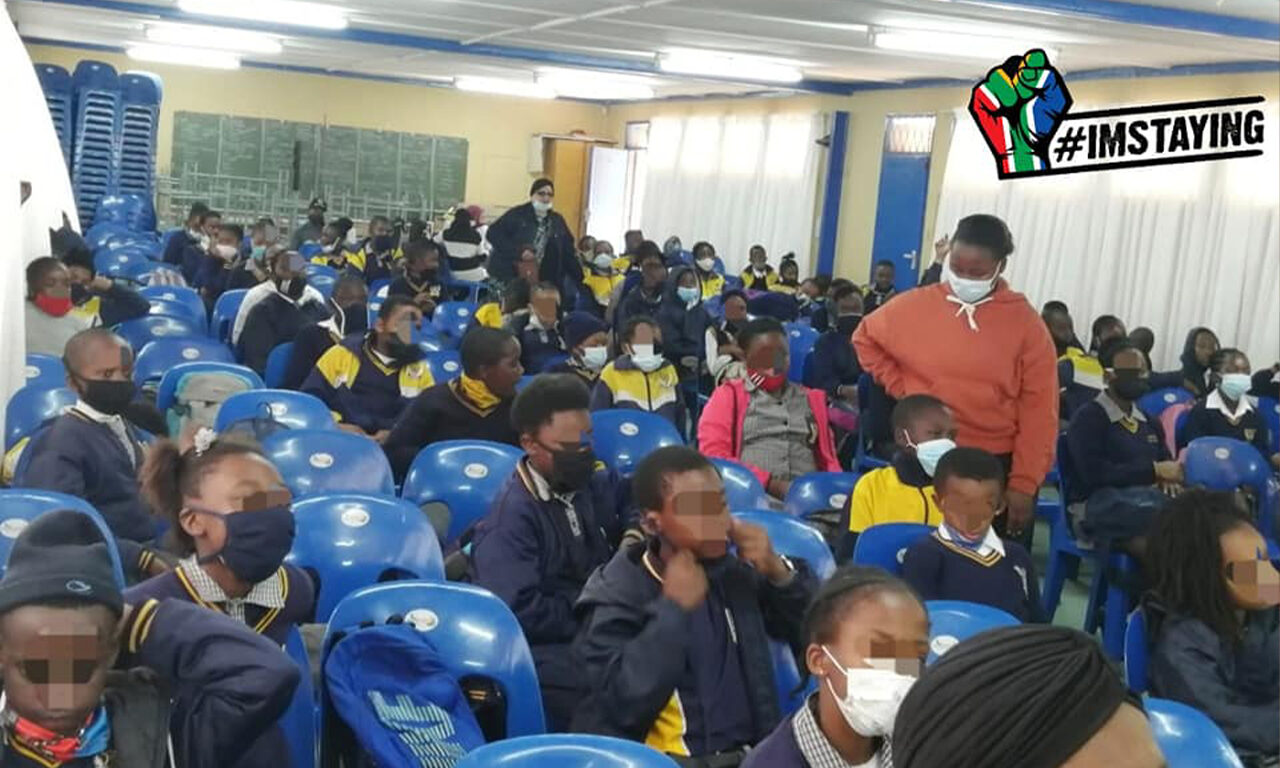 Sanitary Drive at Model Primary (30/09/2021)