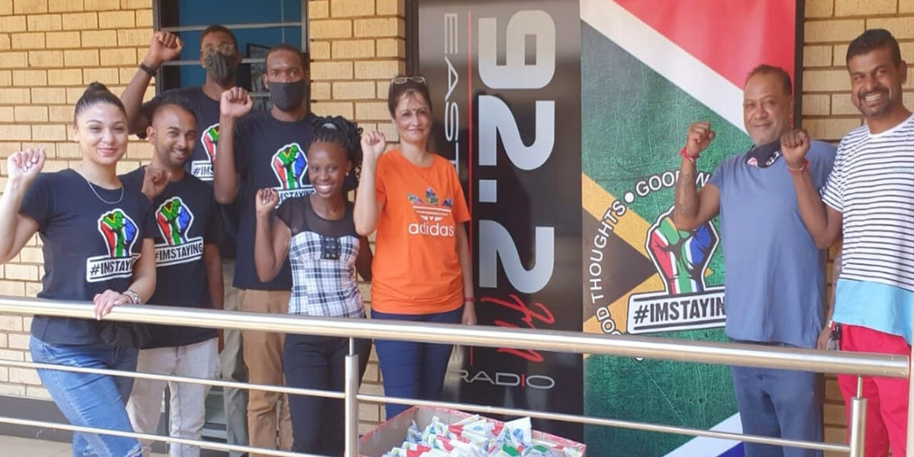 Sweet & toy gift packs to Eastwave Radio