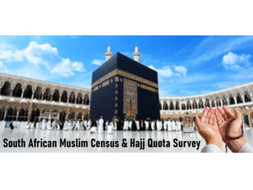 South African Muslim Census & Hajj Quota Survey #ImStaying Project